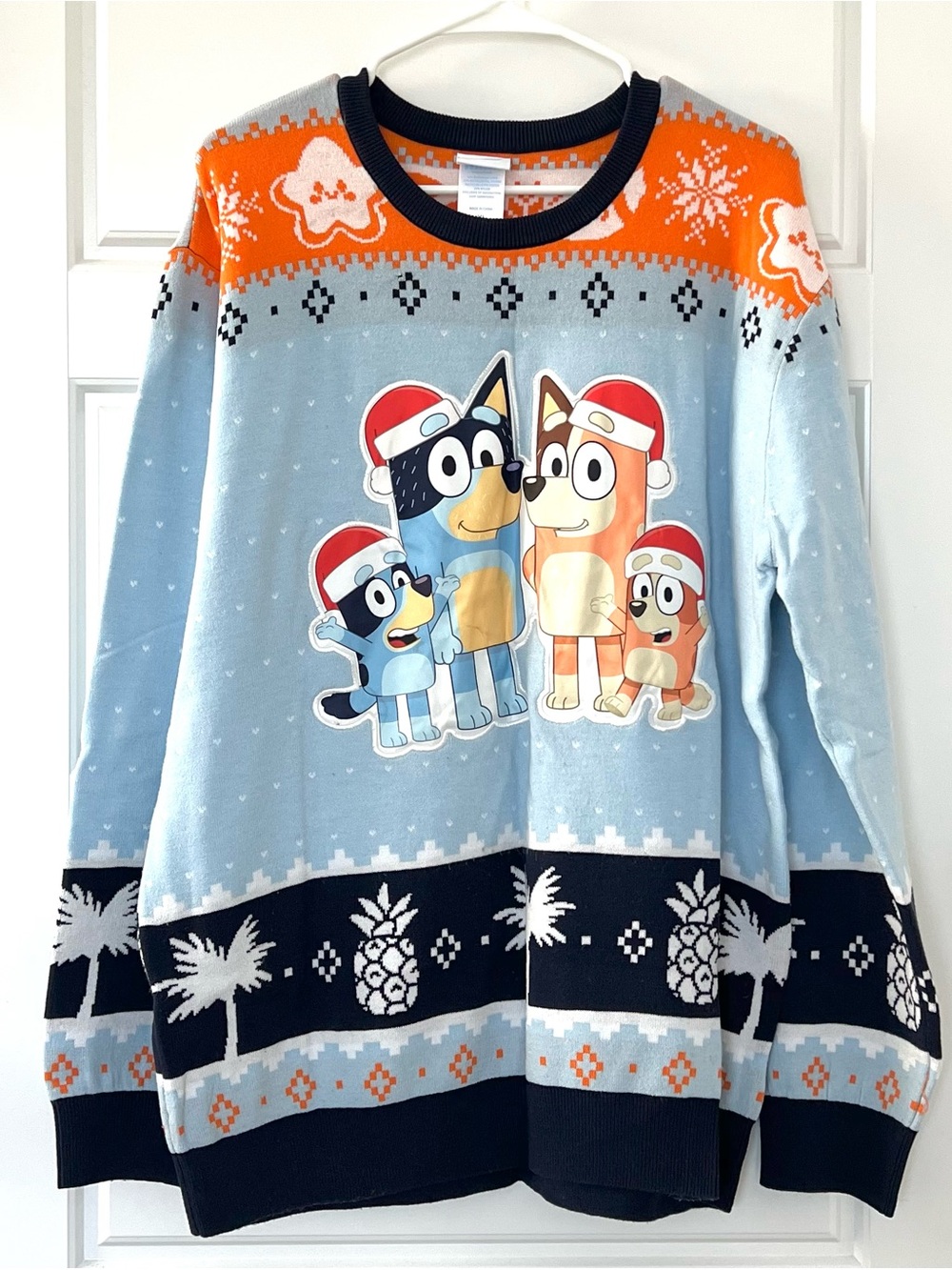 Boxlunch Bluey Heeler Family Christmas Sweater